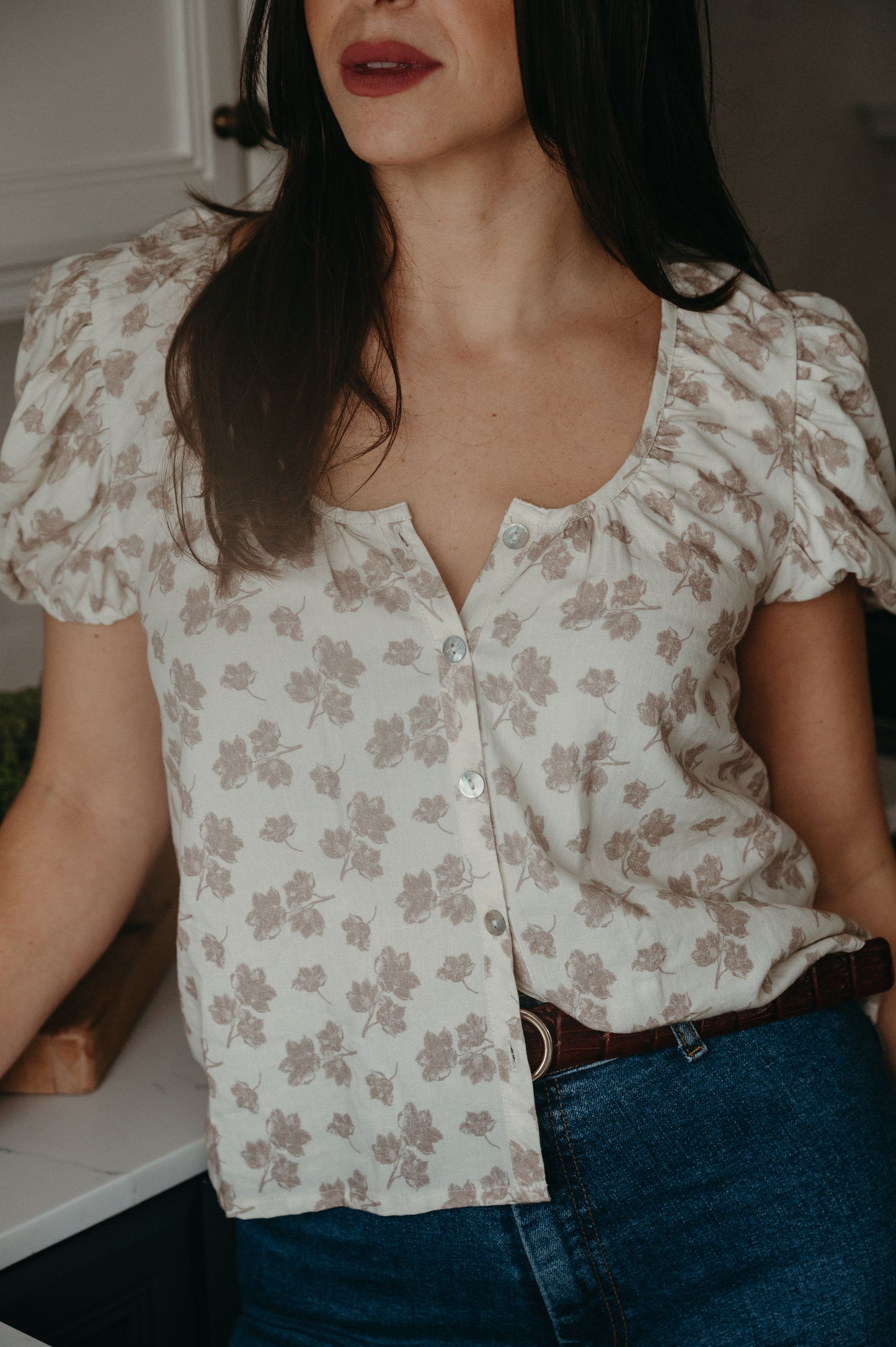 Sienna Linen Blouse