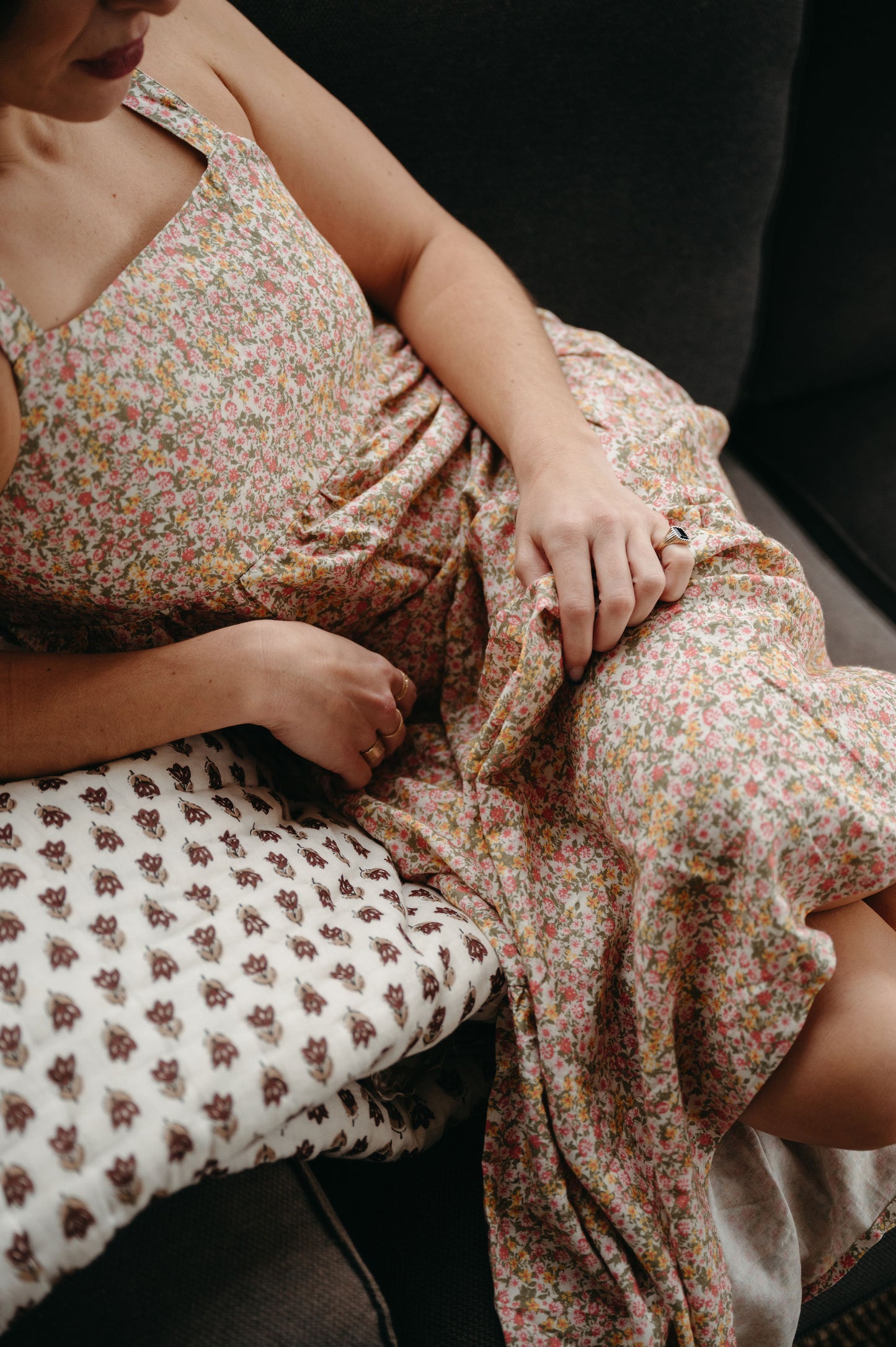 May Maxi Linen Dress with Pockets